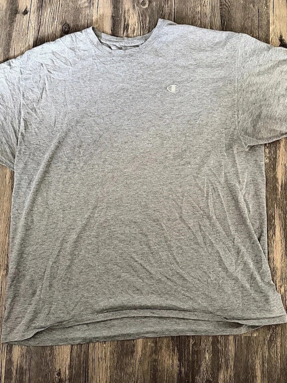Champion Classic Jersey Short Sleeve T-Shirt Gray 2XL